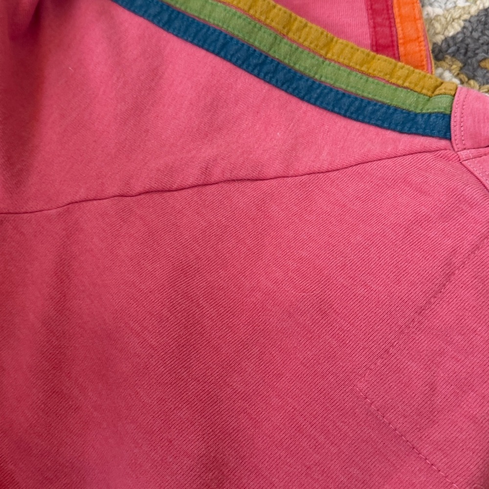 Aviator Nation XS Lightning Crop Sweatshirt with Contrast Stripe - Picture 10 of 10